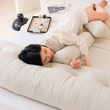 Triangle Headboard Pillow Bed