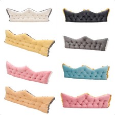 Headboard Pillow Crown Bed