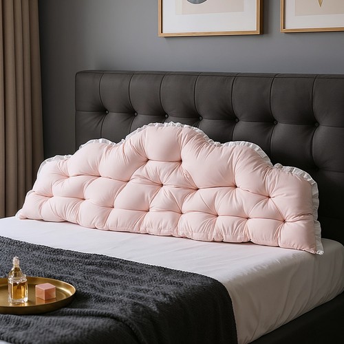 Bed pillow headboard - bed,