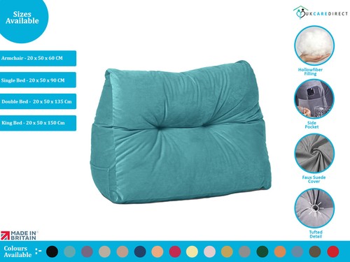 Headboard pillow velvet - headboard,